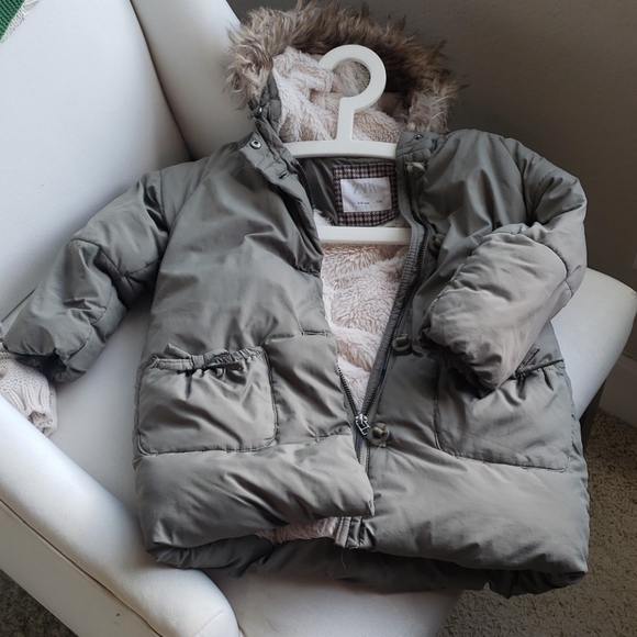 Zara Jackets & Coats Zara Girl Puffer Jacket Size 45 Poshmark